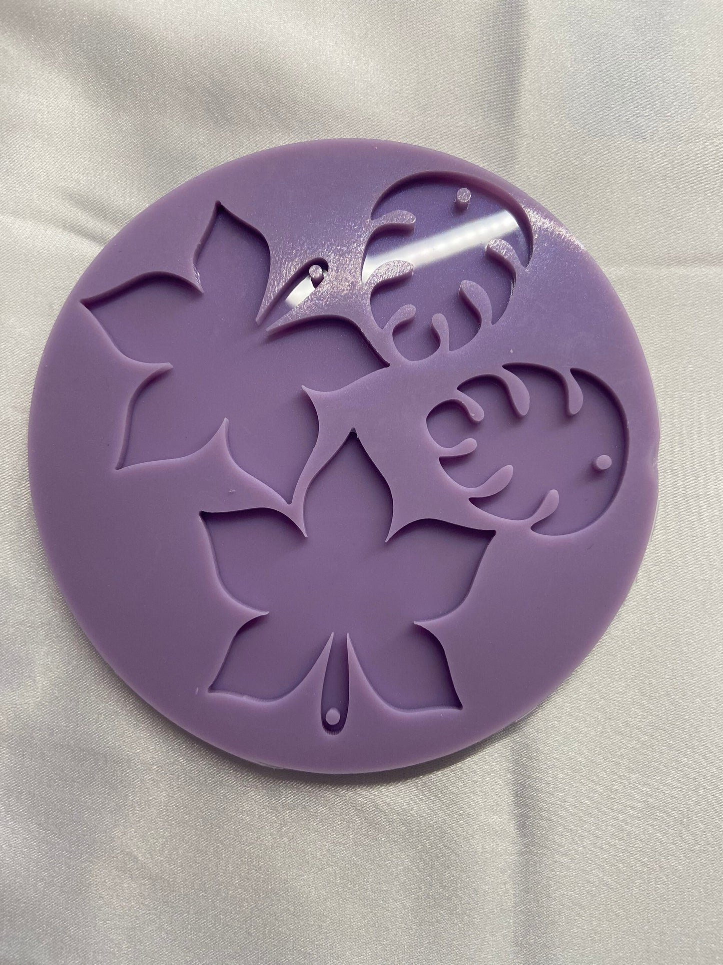 Silicone earring mould