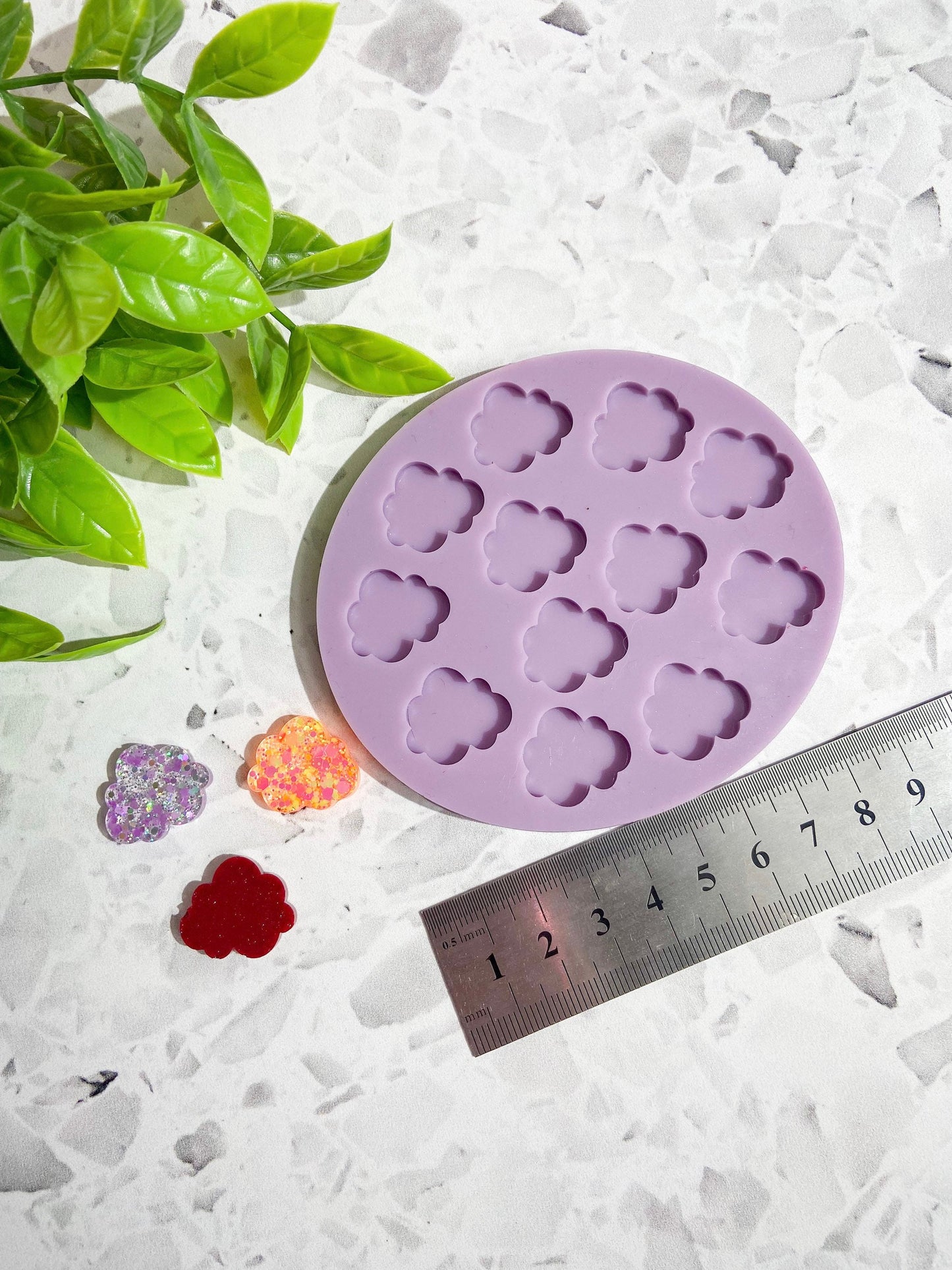 Cloud silicone mould earring studs, cloud studs mould