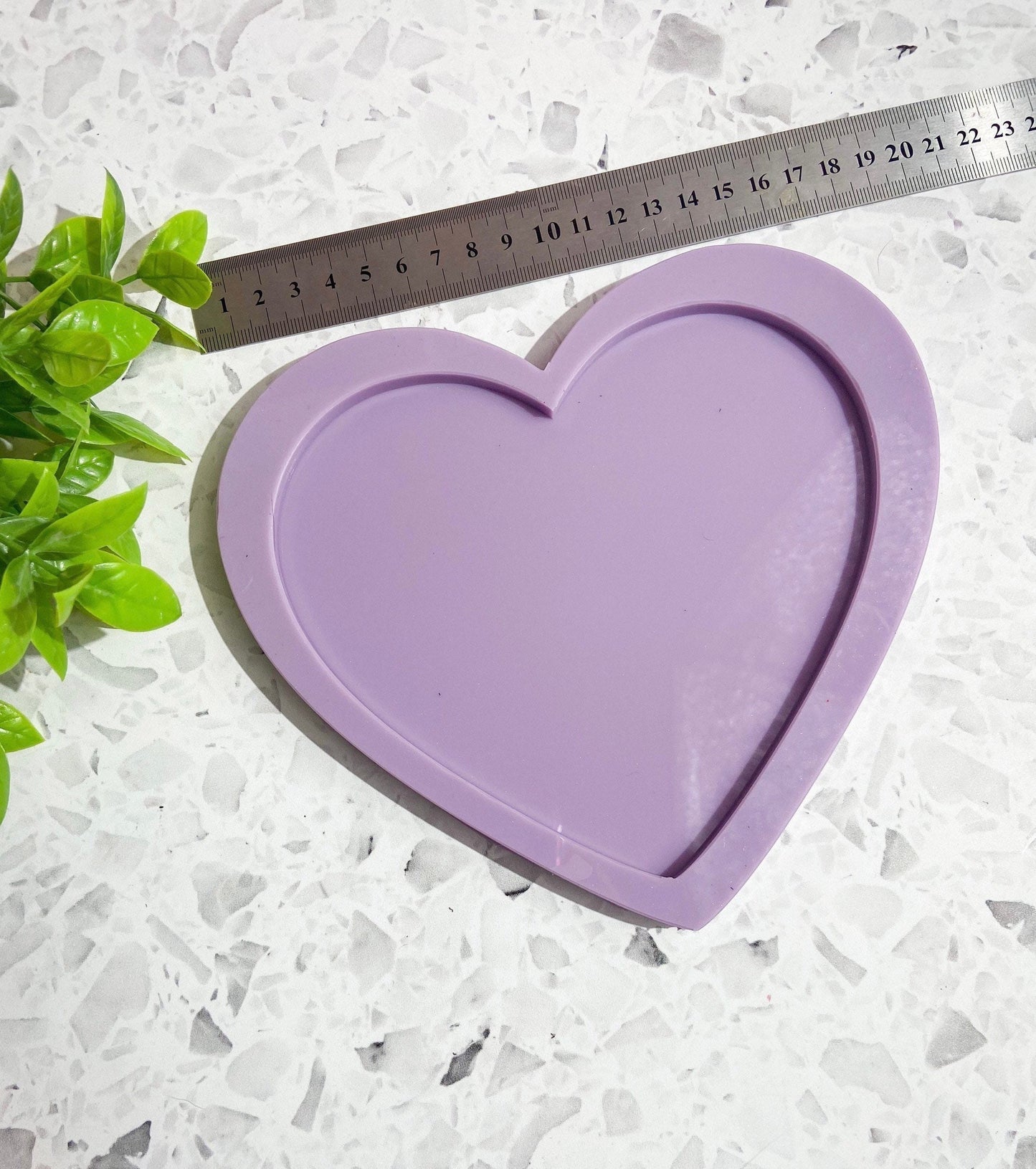 Silicone mould wall hanger/tray, heart shaped silicone mould, heart tray