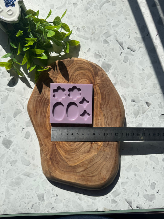 Pre Domed Stud Silicone Mould.