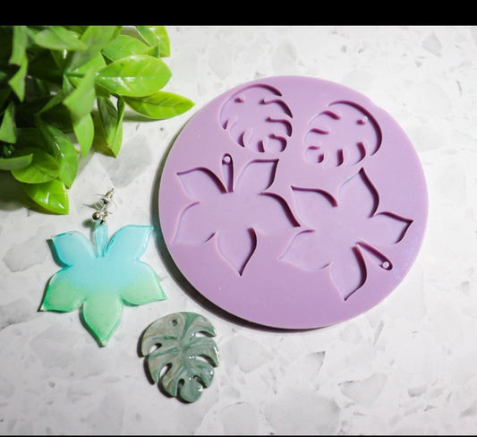 Silicone earring mould