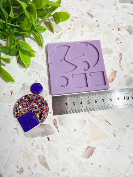 Silicone earring mould/mold