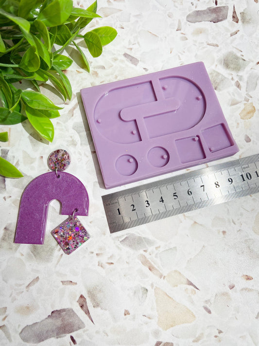 Silicone earring mouldmold