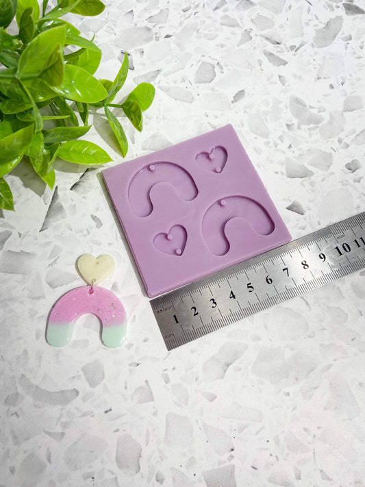 Arch silicone earring mould/mold