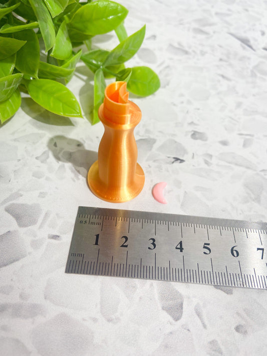 Polymer clay micro cutter