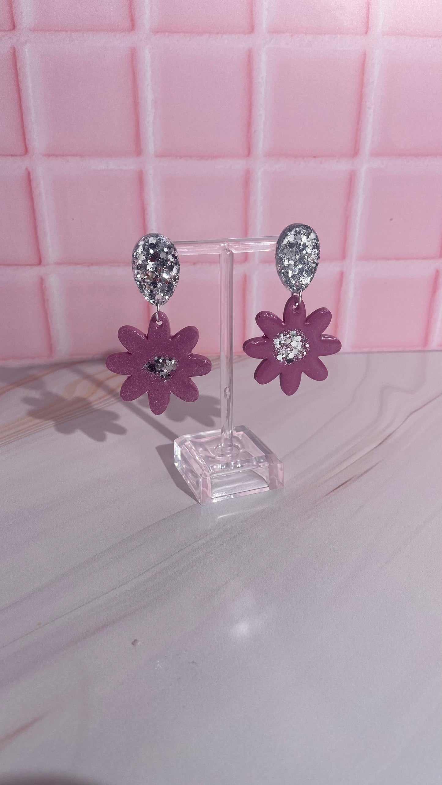 Silicone earring mould/mold