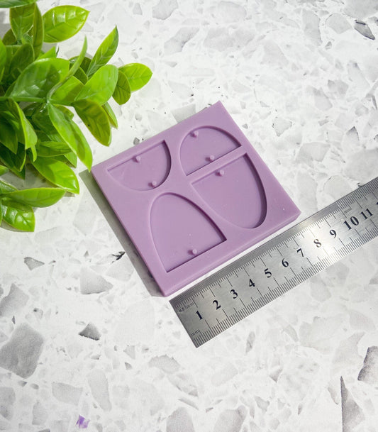 Silicone earring mould/mold