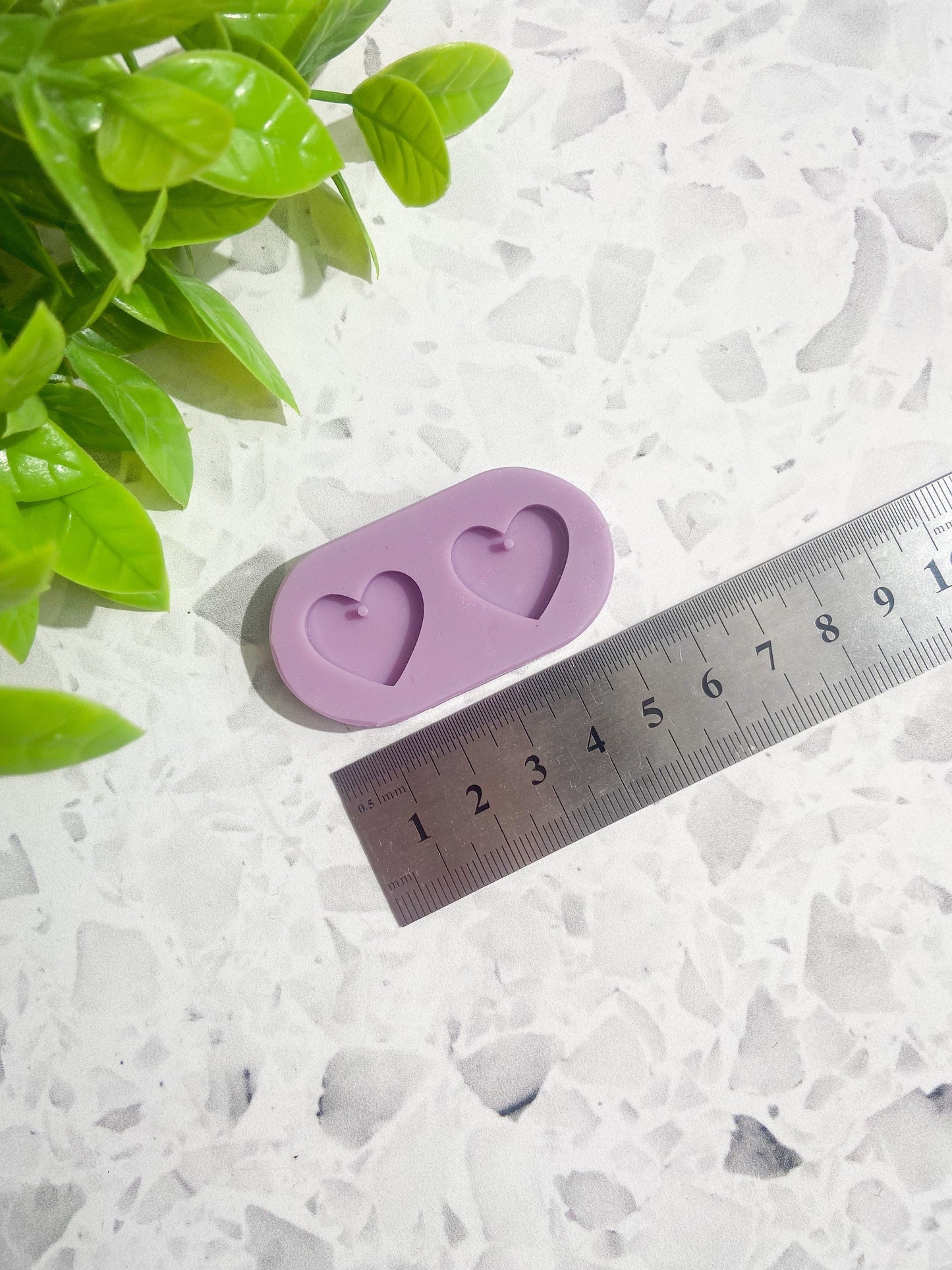 Mini silicone mould, mini heart mould, heart silicone mould