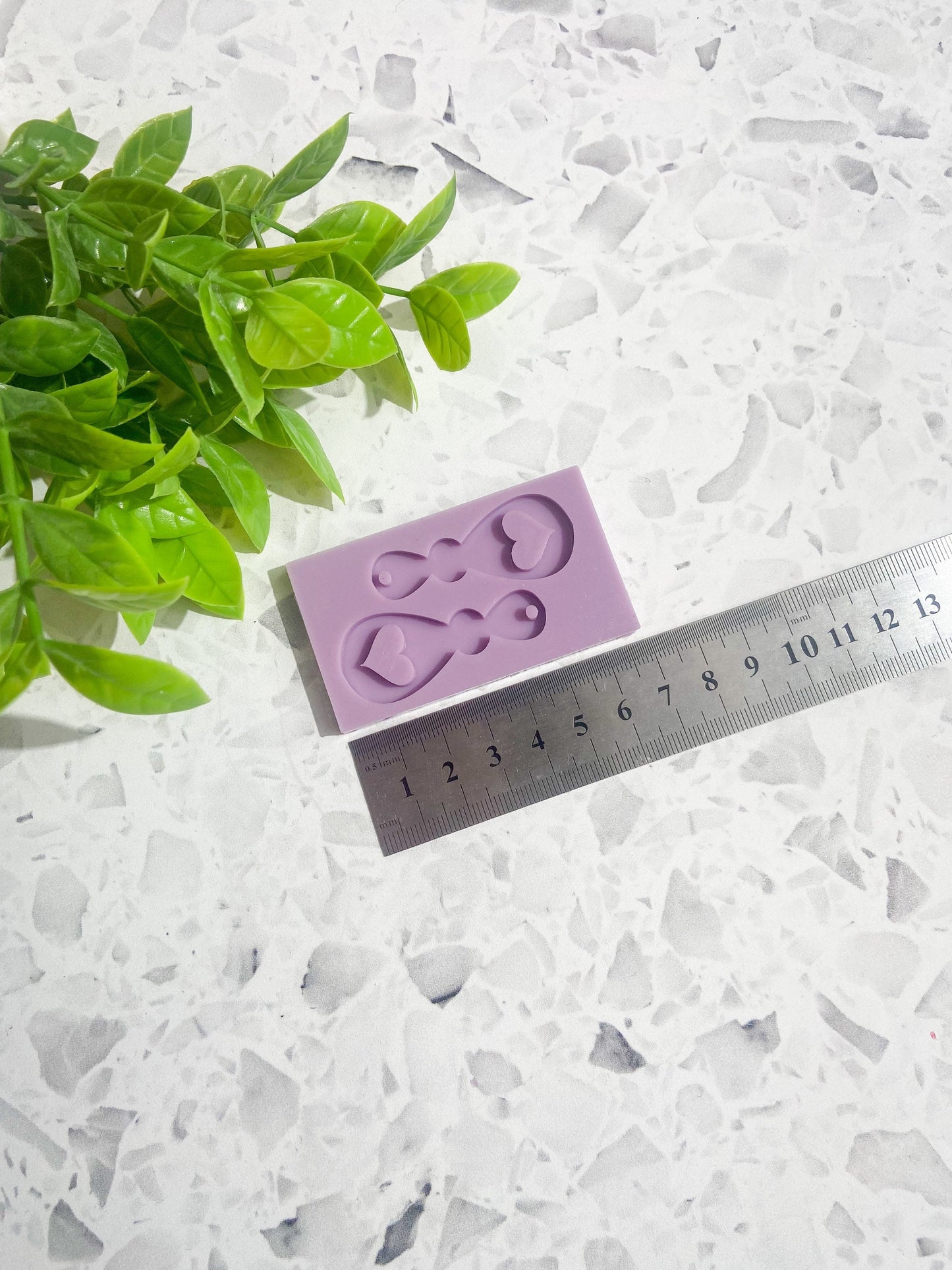 Heart bar silicone mould, heart mould, valentines silicone mould