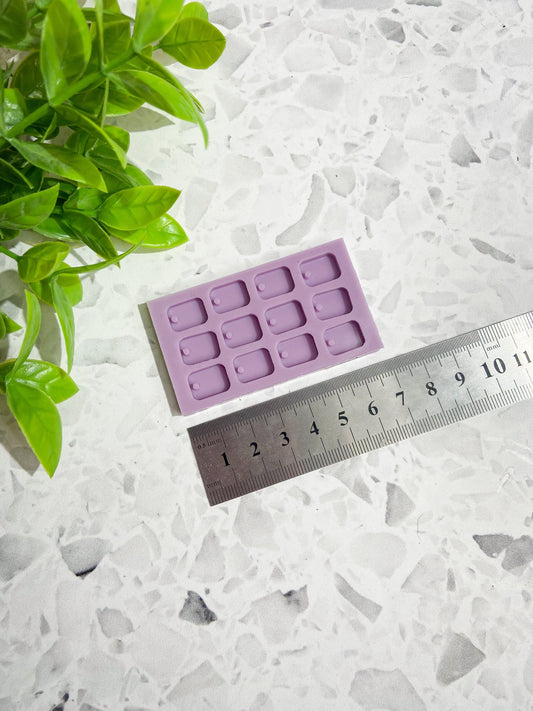 Mini silicone mould, small mould, stud topper mould,